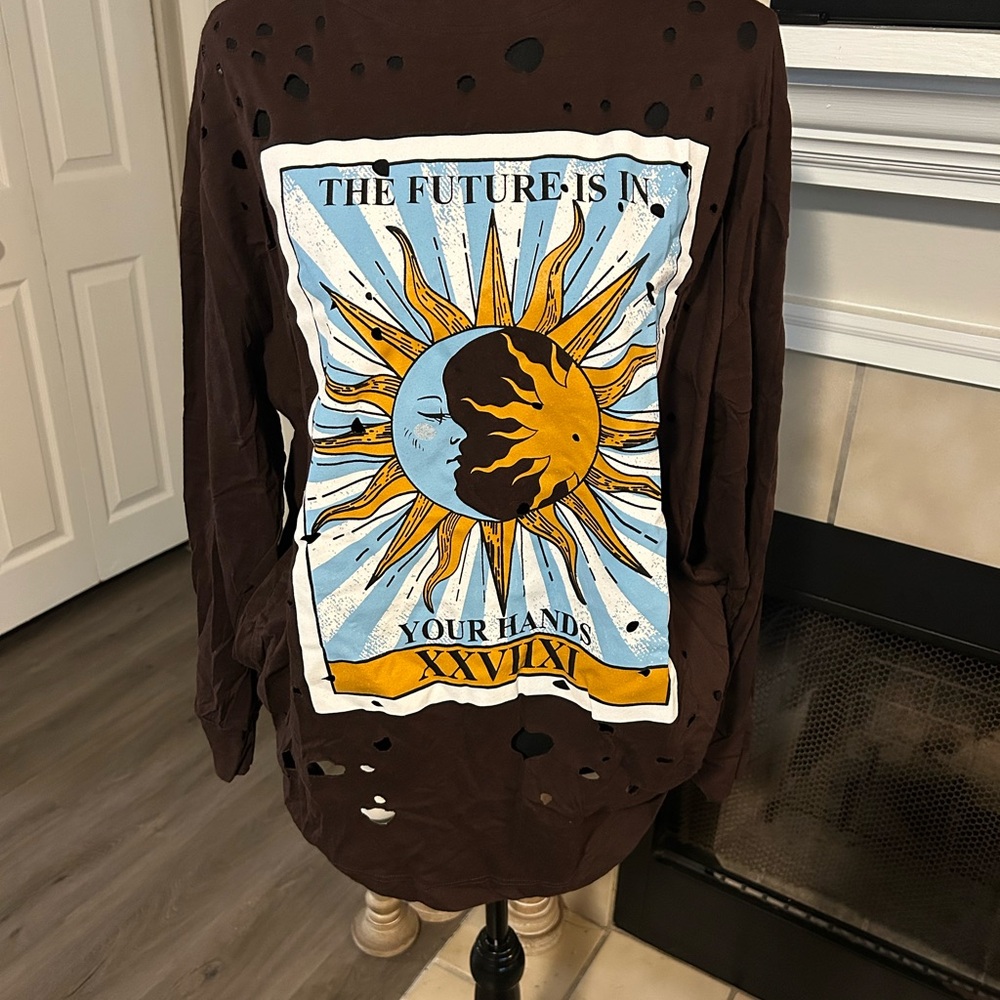 Fashion Nova Chocolate Brown Top